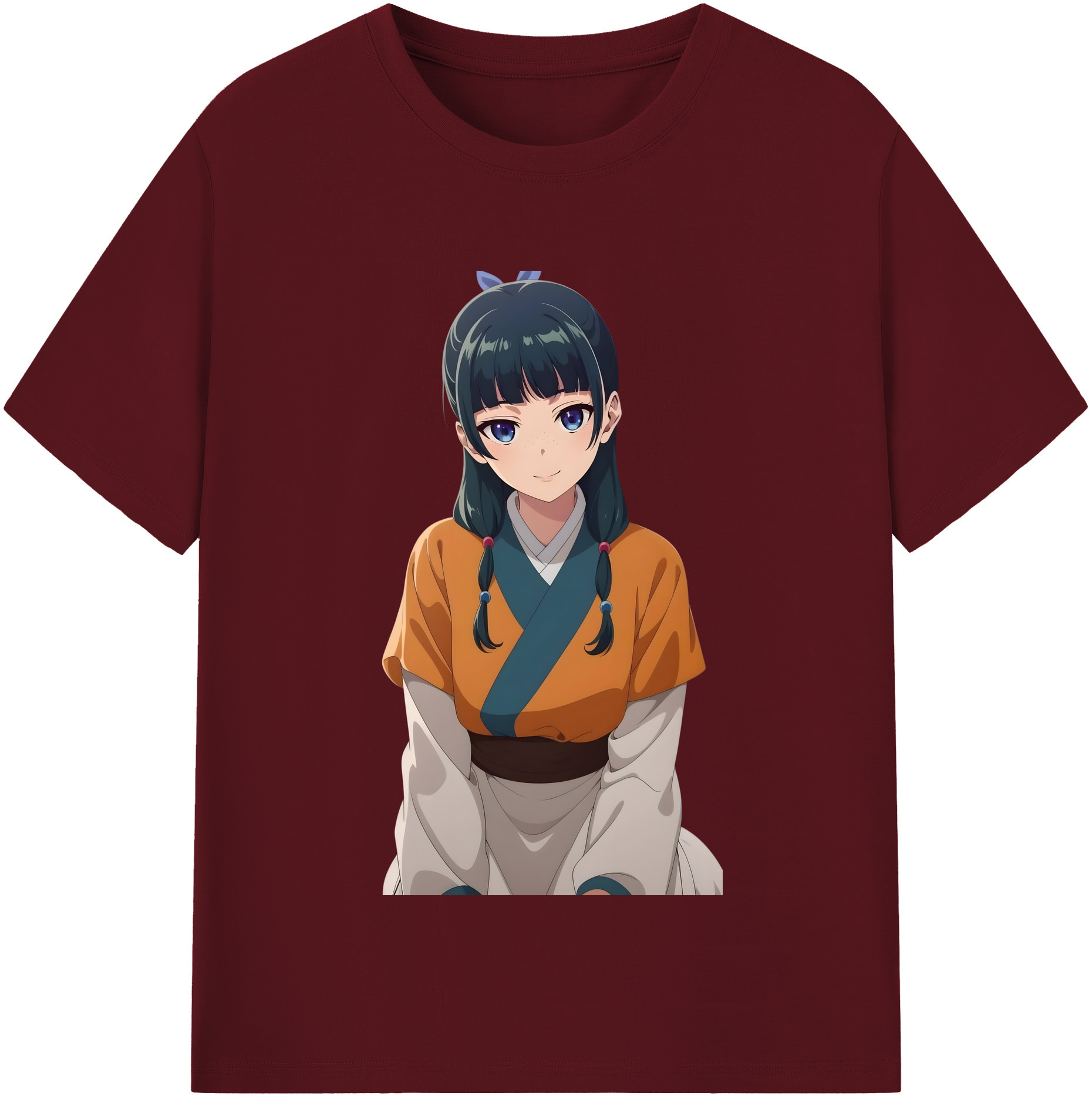 （画像用） 薬屋のひとりごと The Apothecary Diaries 綿100％半袖Tシャツ（フロントプリント）
